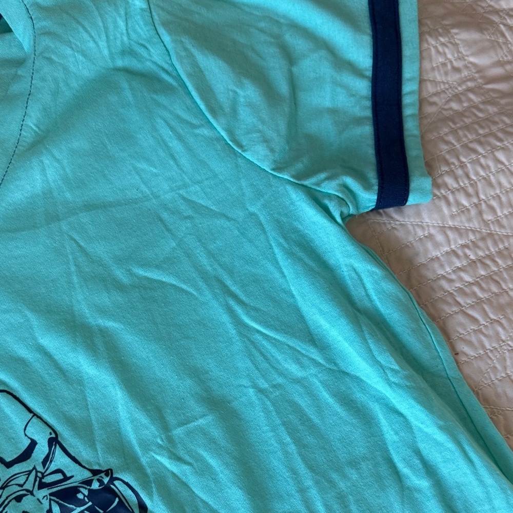 U.S. Polo Assn. Woman’s  Navy and Teal Jogger Pants and t shirt bundle - Picture 5 of 10
